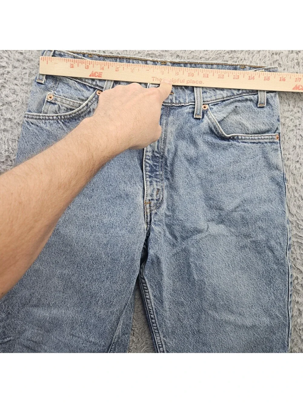 Vintage Levi's 1994 550 Baggy Taper Orange Tab Men 33x32 (Fits 30-31x31) Skater
